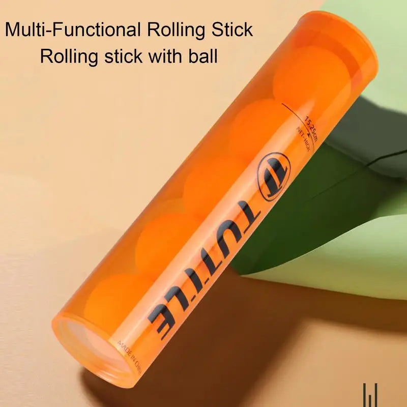 Table Tennis Rubber Roller Multifunctional Tennis Ball Holder Cylinder Original Table Tennis Rubber Rolling Tool Racket