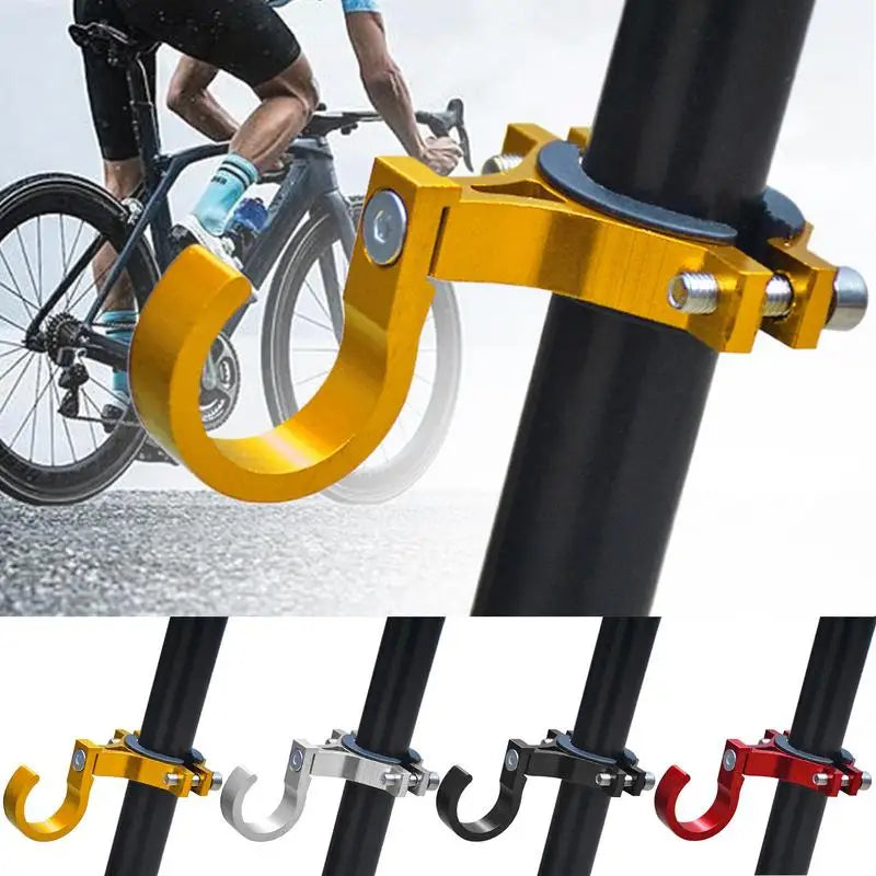 Motorcycle Handlebar Hook Front Storage Hooks For Electric Scooter Handlebar Elegant Hanger Easy Mount Cycling Organization Hook