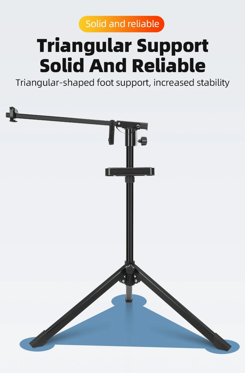 ROCKBROS Bicycle Repair Stand Aluminum Alloy Bike Work Stand Bike Rack Holder MTB Road Bicycle Maintenance Repair Tools Rack