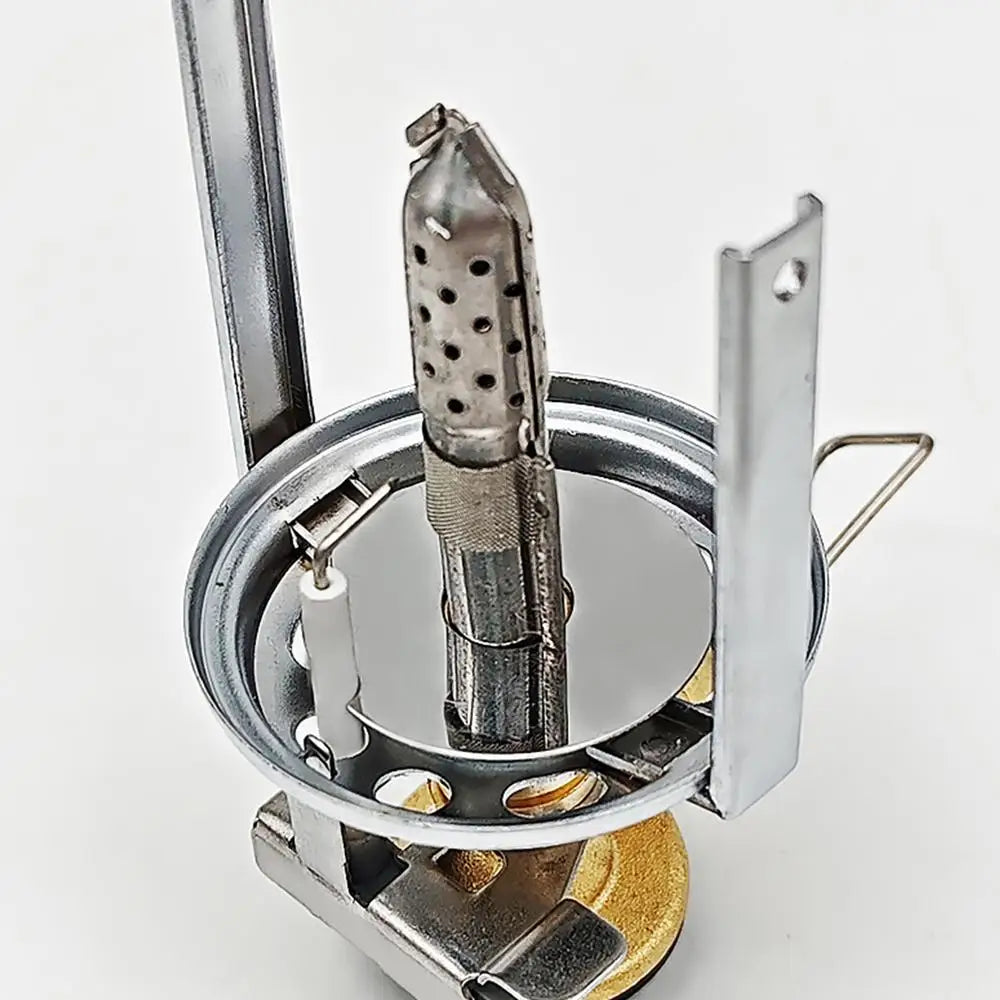 Tent Lamp Portable Petrol Lantern Garden Glass Lamp Bright Camping Equipment Supplies Copper For Outdoor Fishing Picnic