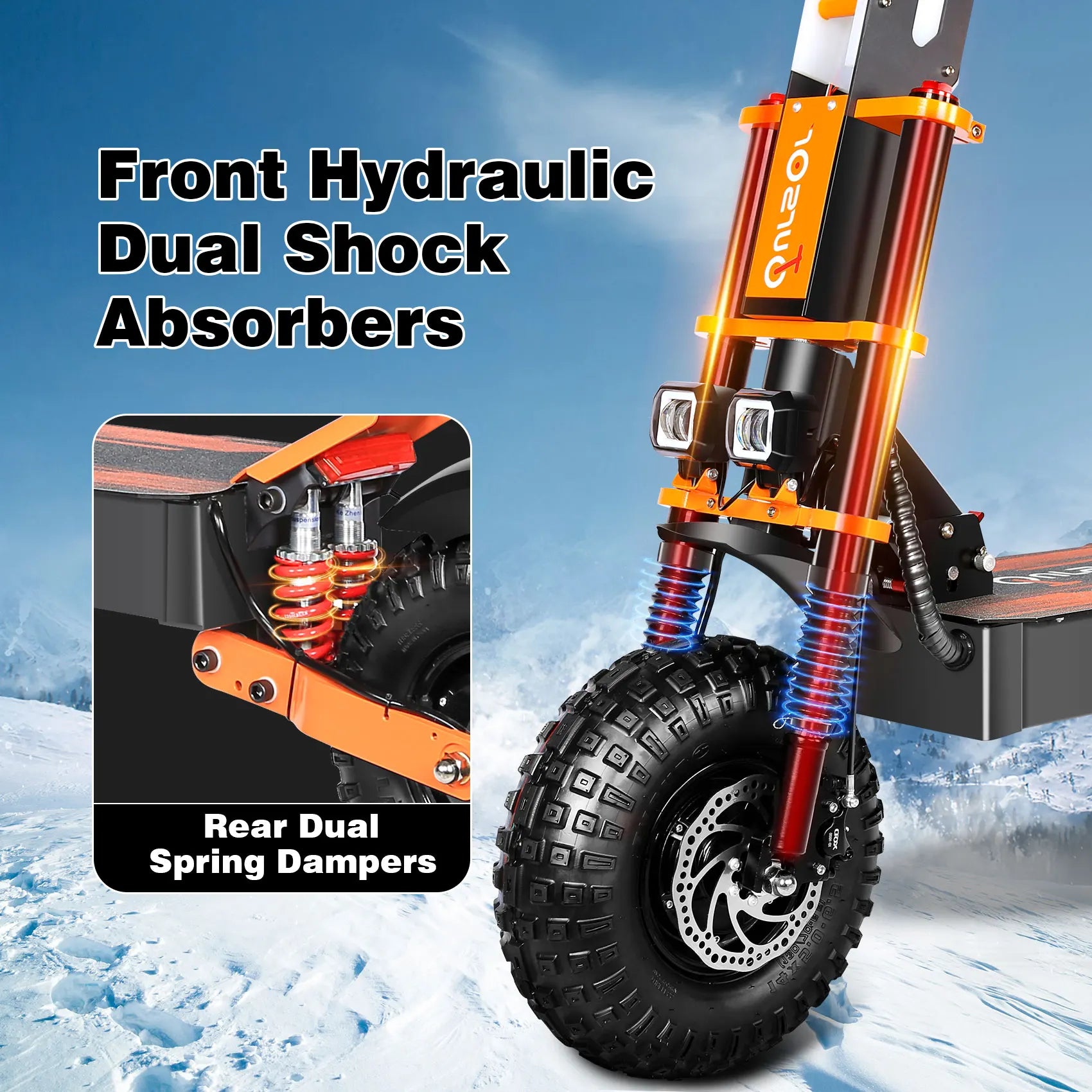 2025 Upgraded Escooter X8P 8000W 60V 38.4AH 13/14 inch Dual Motor Adult Off-road Electric Scooter Speed 100KM/H Mileage 120KM