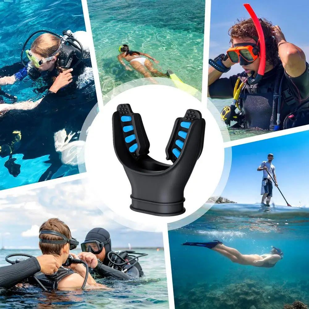Silicone Snorkel Mouthpiece Comfortable Snorkel Mouthpiece Scuba Accessories Practical Snorkeling Accessorie Replacement
