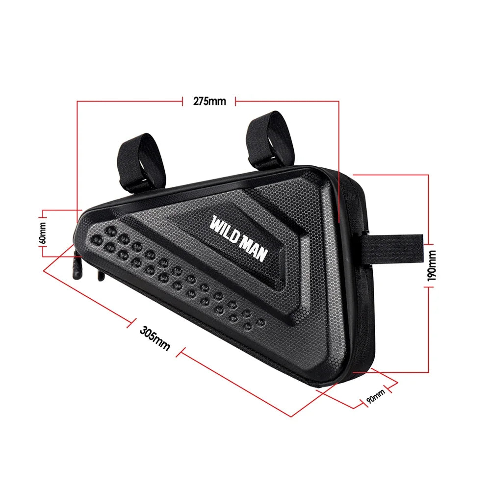 Electric Scooter Front Bag EVA Waterproof Electric Vehicle Bag Scooter Hard Shell Front Hanging Storage Pouch Scooter Accessory